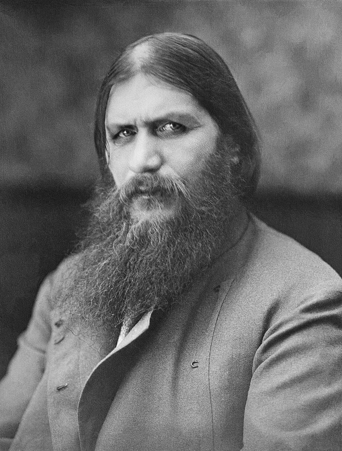 Grigory Yefimovich Rasputin (1869-1916). Unknown author and unknown date. Source: Wikipedia
