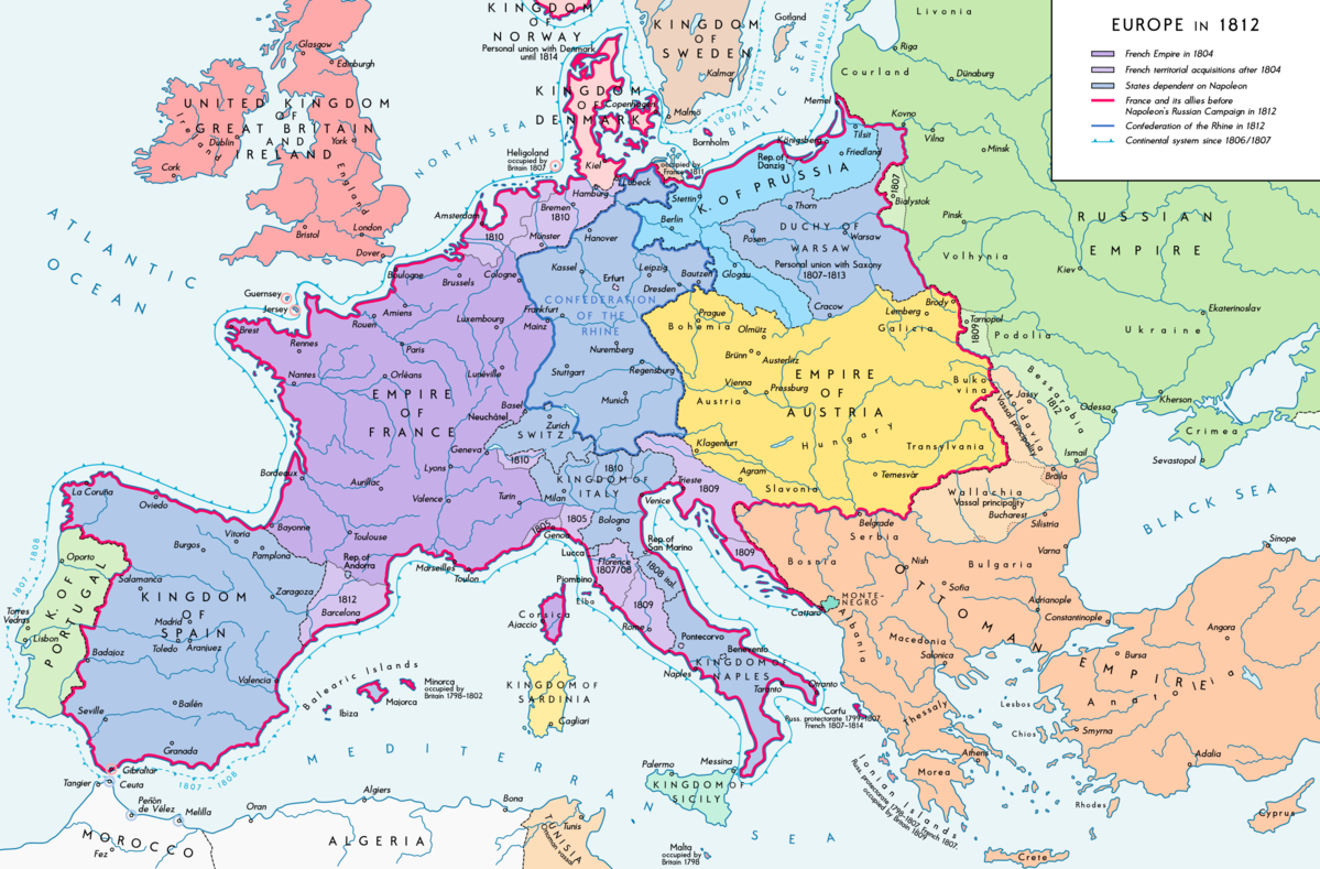 Europe 1812