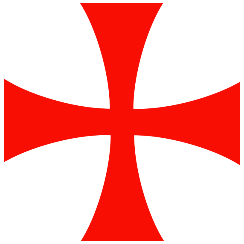 The red cross on the white mantle as become the most iconic representation of the Templars