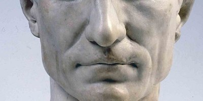 Gaius Julius Caesar. Bust belonging to the collection of the Vatican Museum. Source: WikiSource